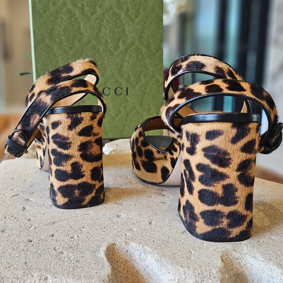 GUCCI  Women's Horsebit sandal size 37+ - Picture 9 of 16